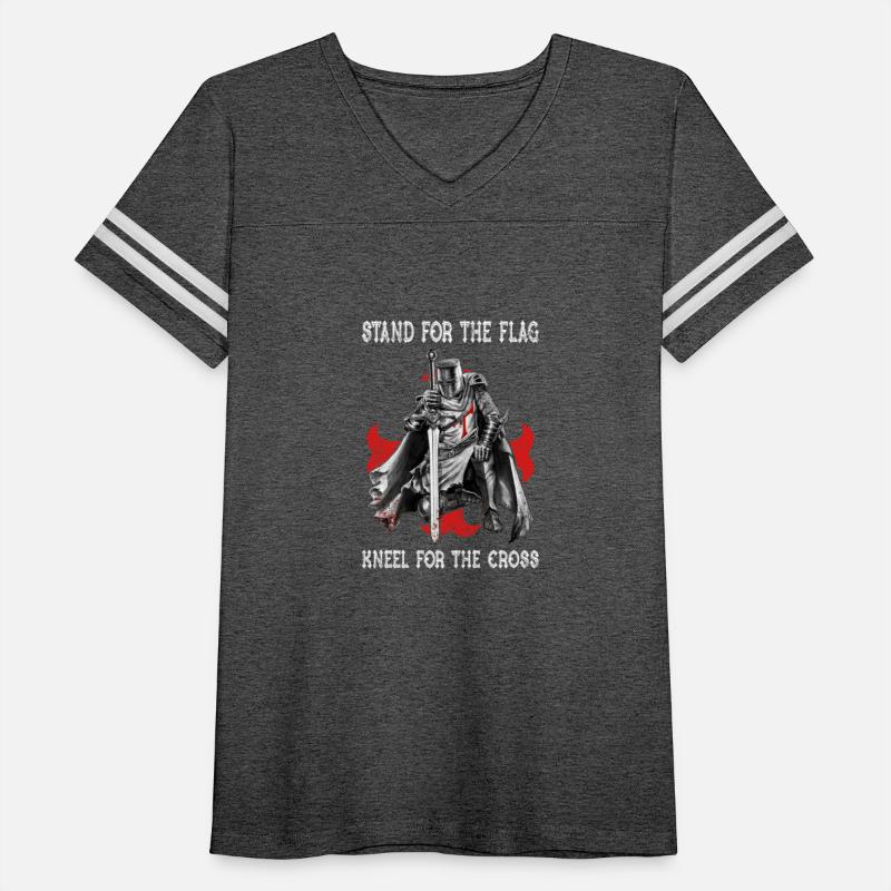 Stand for the Flag Kneel for the Cross Knight