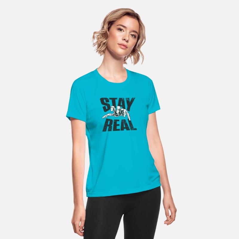 Stay Real Skeleton Hand – Gothic Punk Streetwear