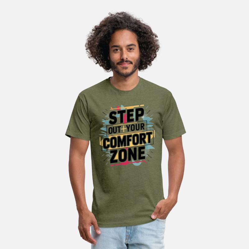 step out of your comfort zone