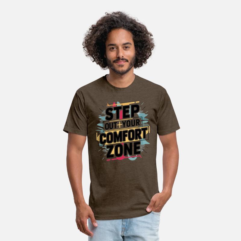 step out of your comfort zone