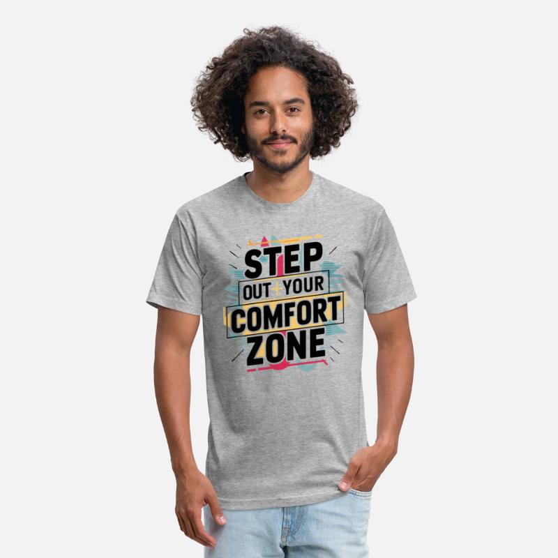 step out of your comfort zone