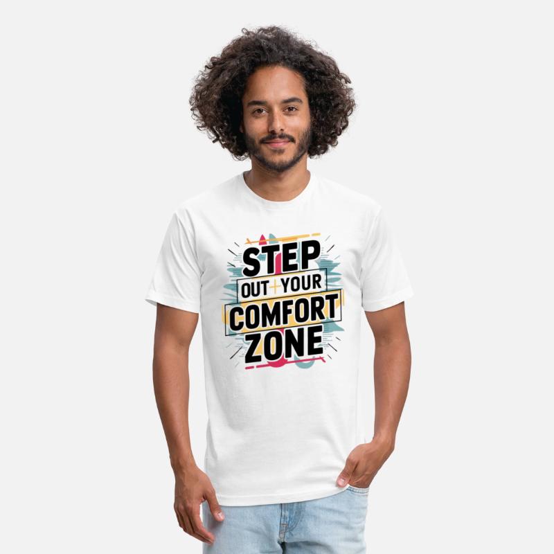 step out of your comfort zone