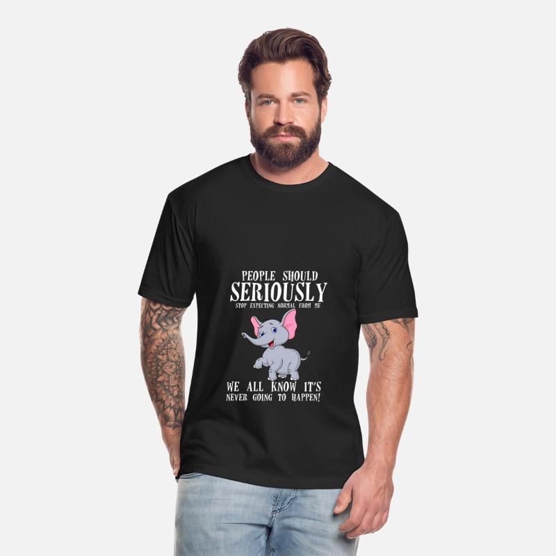 Stop Expecting Normal From Me Funny Elephant Lady