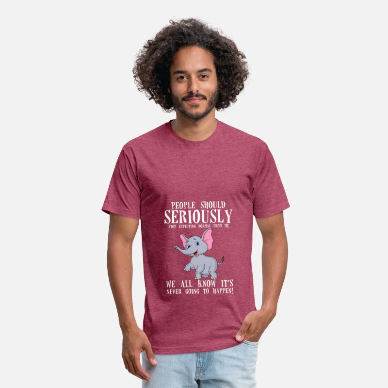 Stop Expecting Normal From Me Funny Elephant Lady