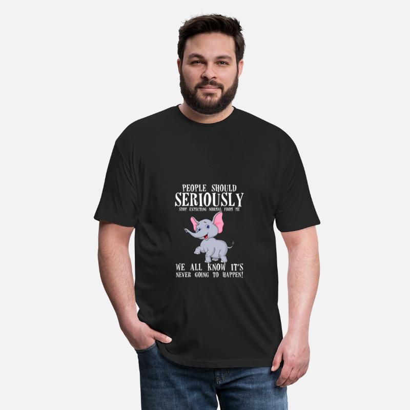 Stop Expecting Normal From Me Funny Elephant Lady