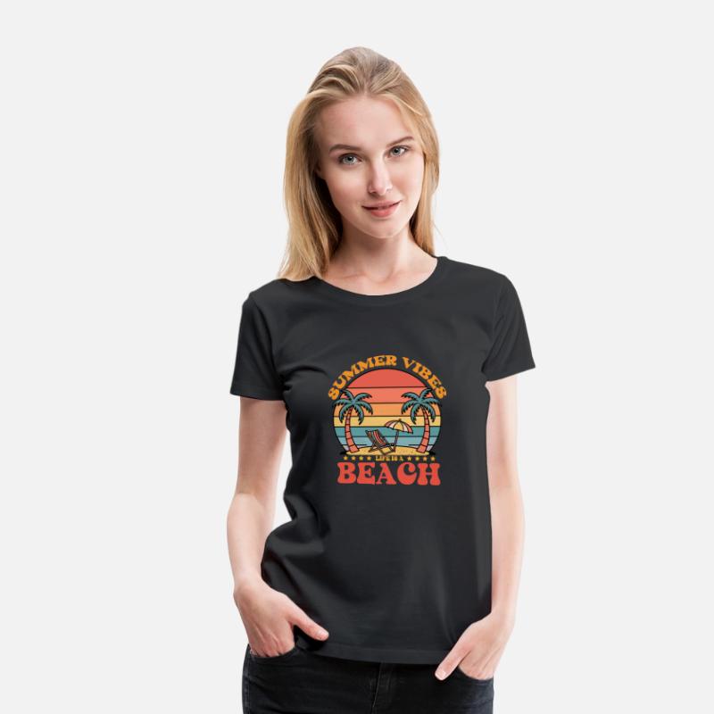 Summer Vibes Beach Tee