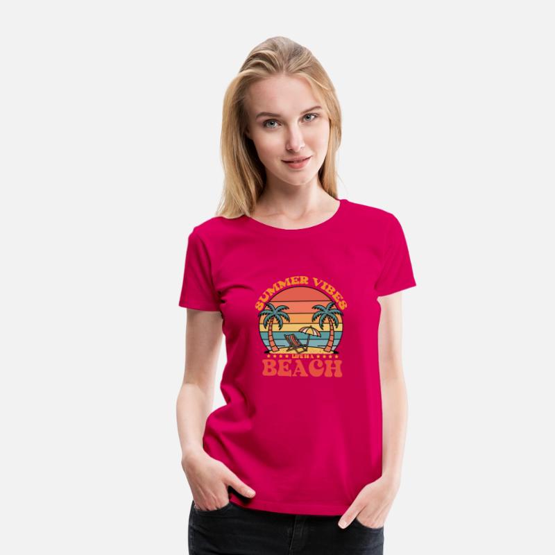 Summer Vibes Beach Tee