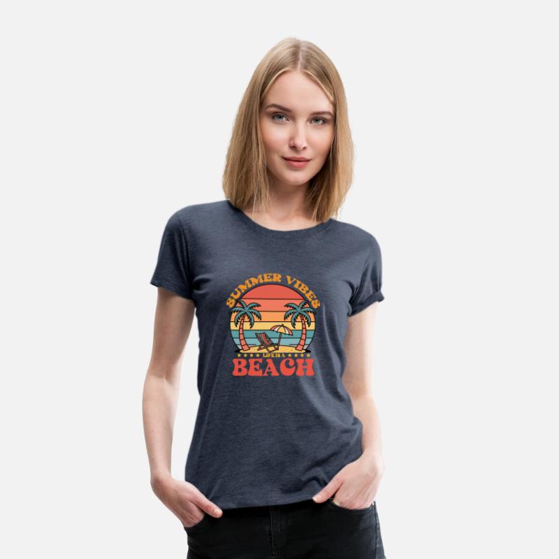 Summer Vibes Beach Tee