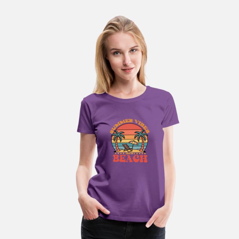 Summer Vibes Beach Tee