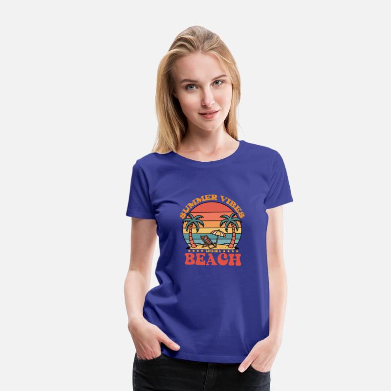 Summer Vibes Beach Tee