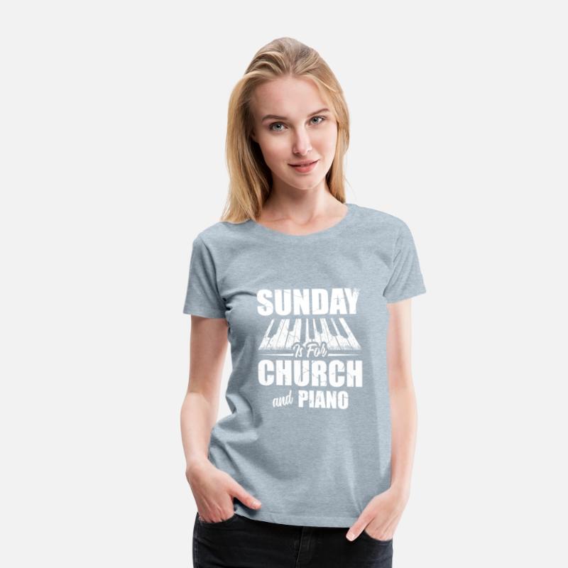 Sunday Is For Church And Piano Christian Believer