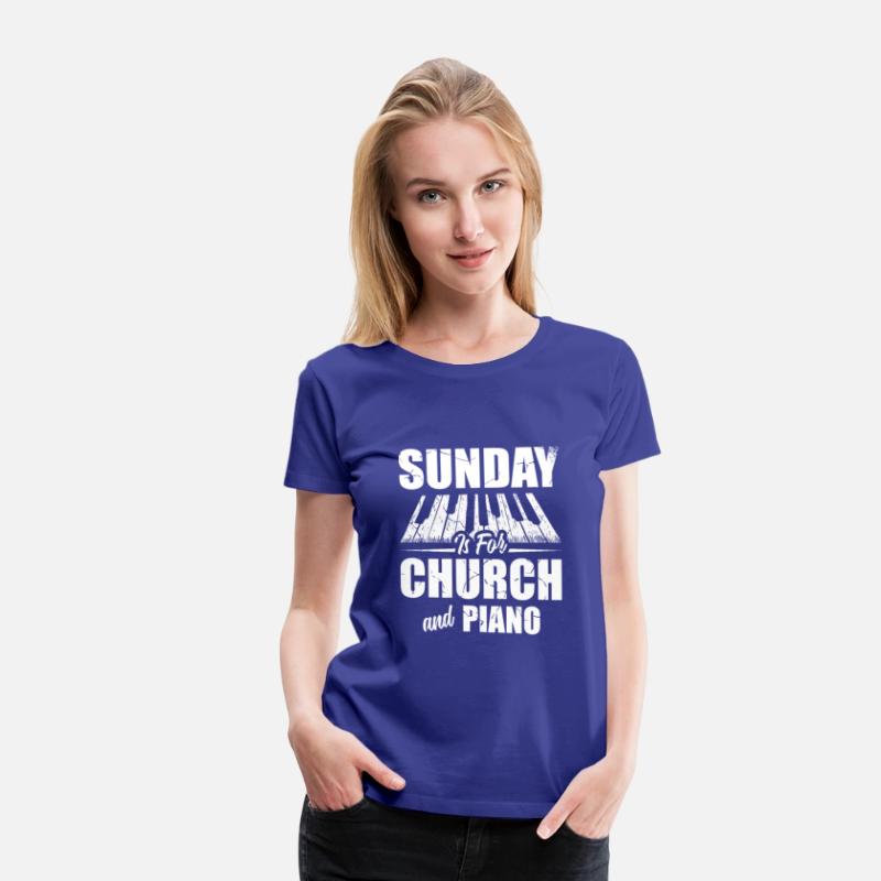 Sunday Is For Church And Piano Christian Believer