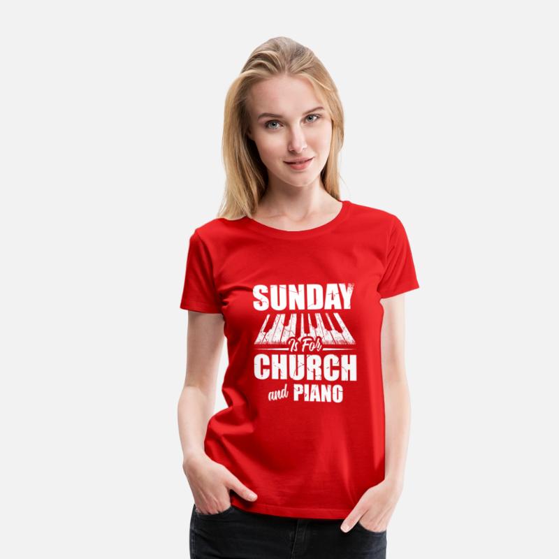 Sunday Is For Church And Piano Christian Believer