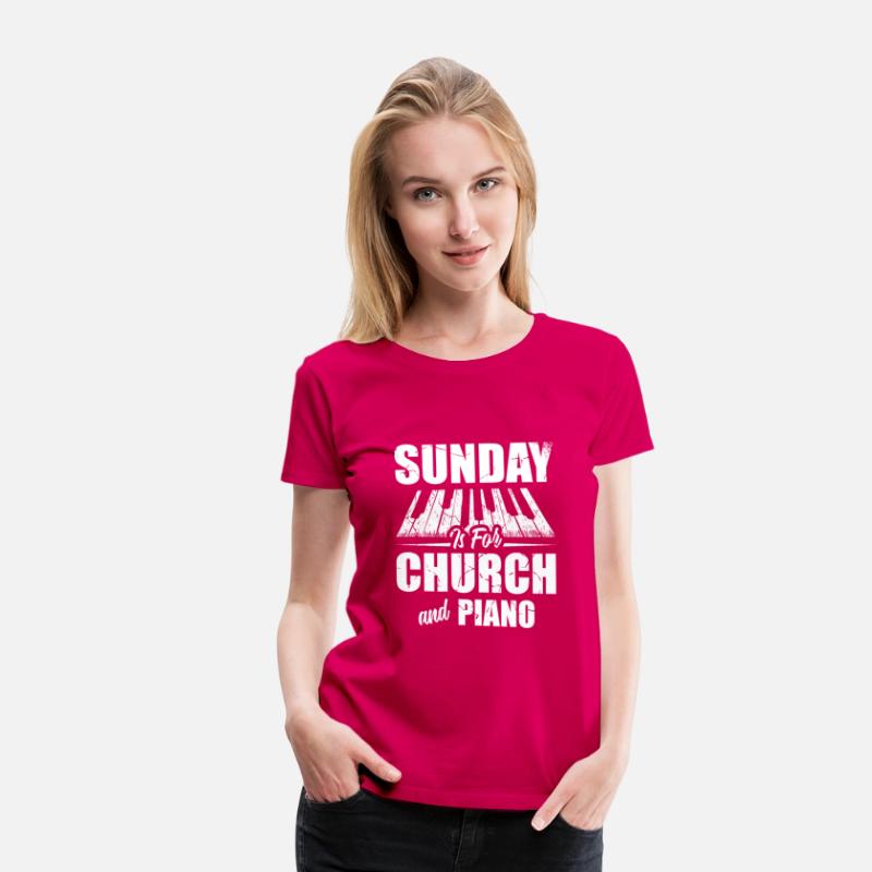 Sunday Is For Church And Piano Christian Believer