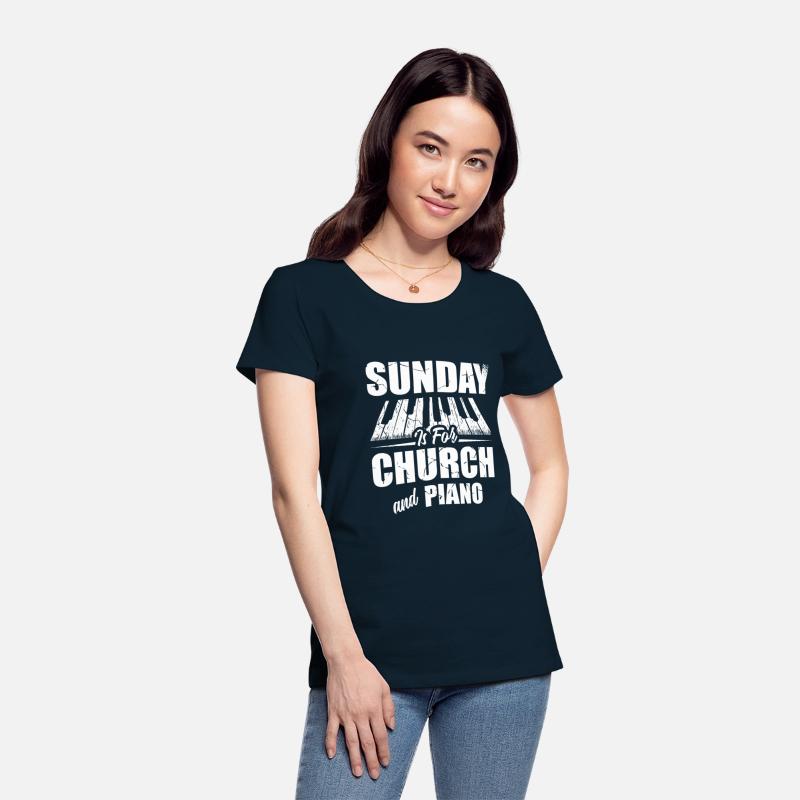 Sunday Is For Church And Piano Christian Believer