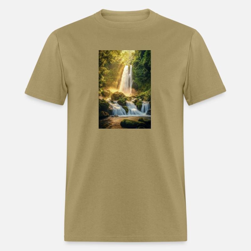 Sunrise Over Hidden Waterfall