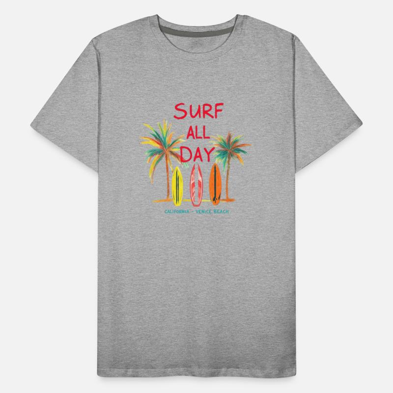 Surf All Day on the Beach