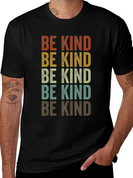 Be Kind Retro Style Graphic T-Shirt