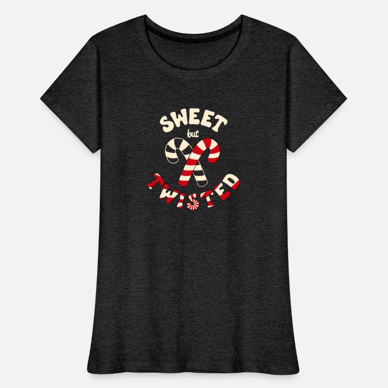 Sweet but twisted candy canes pun