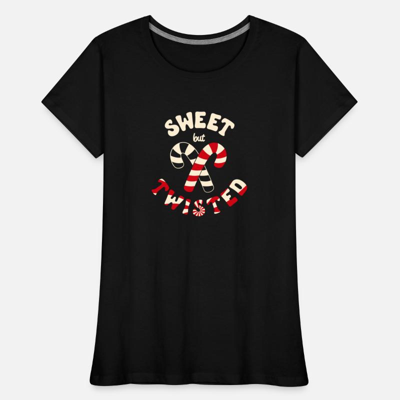 Sweet but twisted candy canes pun
