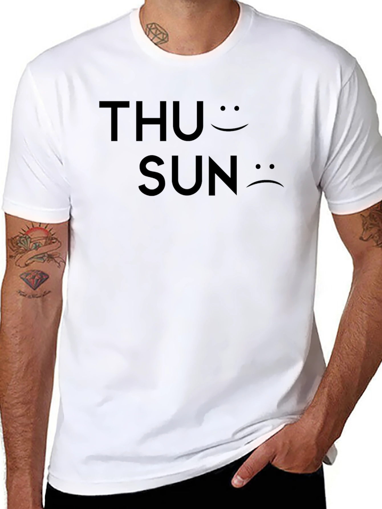 Thursday Happy Sunday Sad T-Shirt