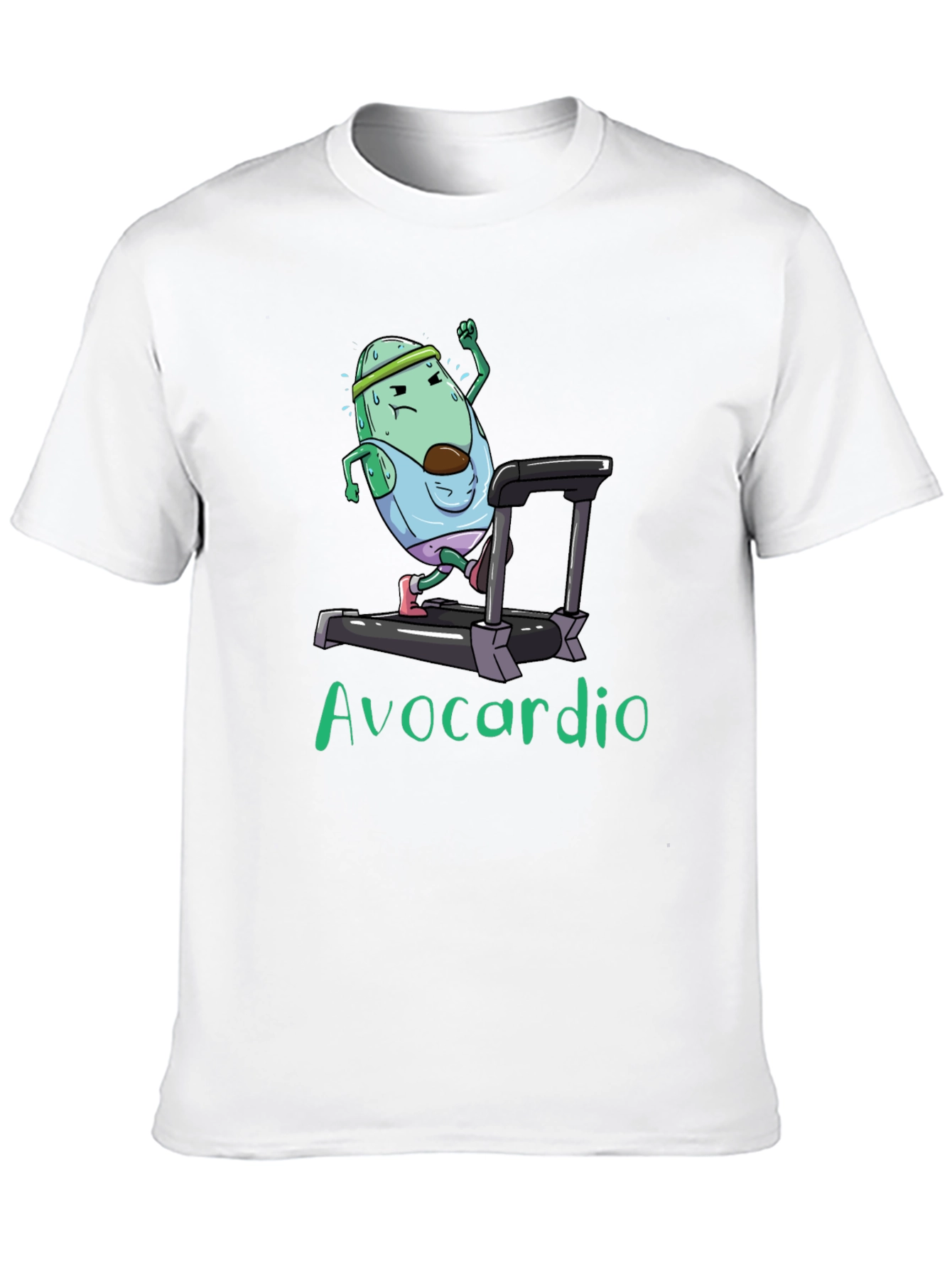 Avocardio Black Graphic T-Shirt