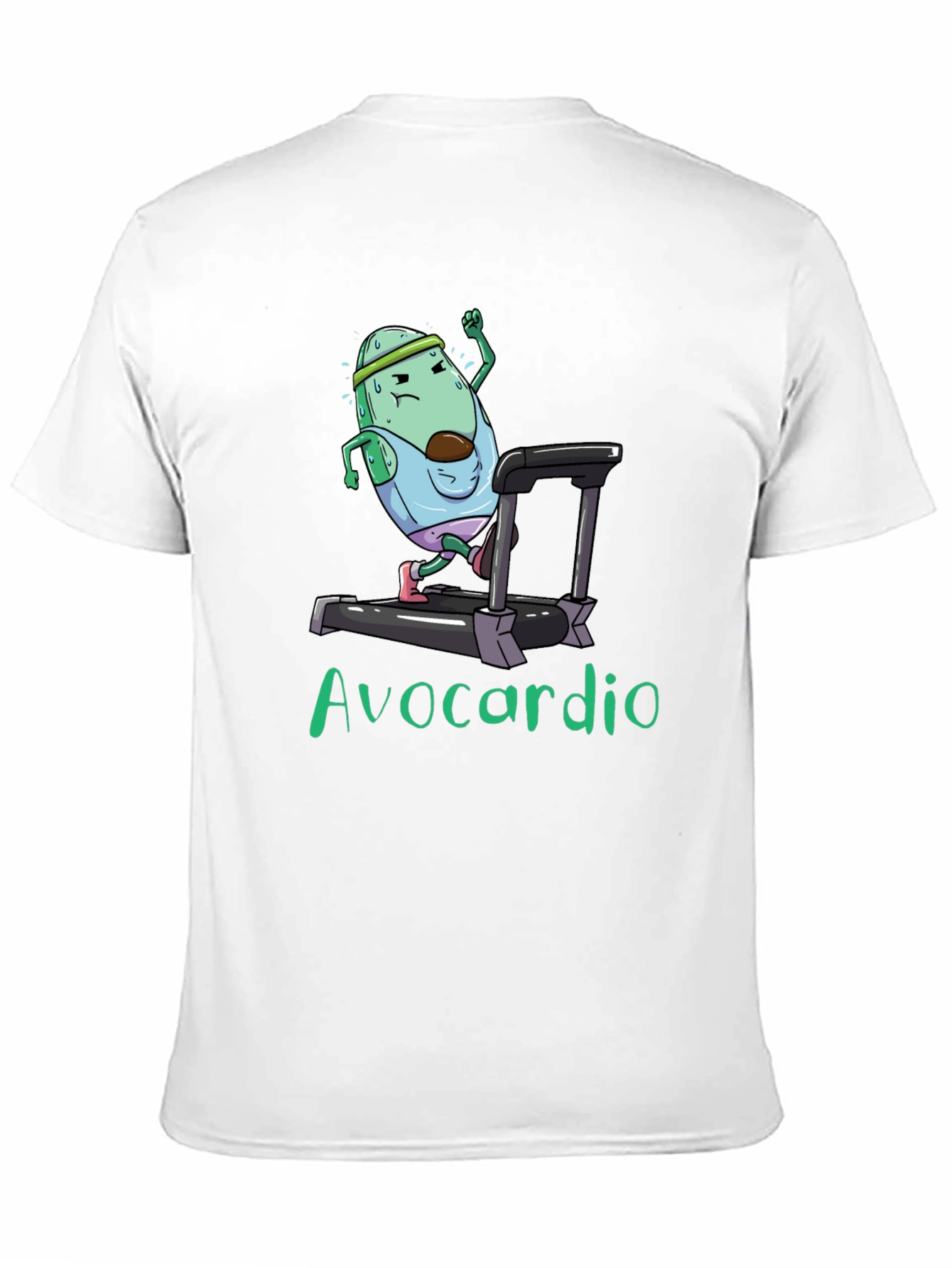 Avocardio Black Graphic T-Shirt