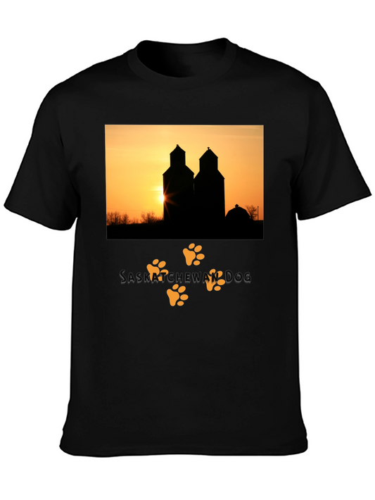 Saskatchewan Sunset Silhouette Tee