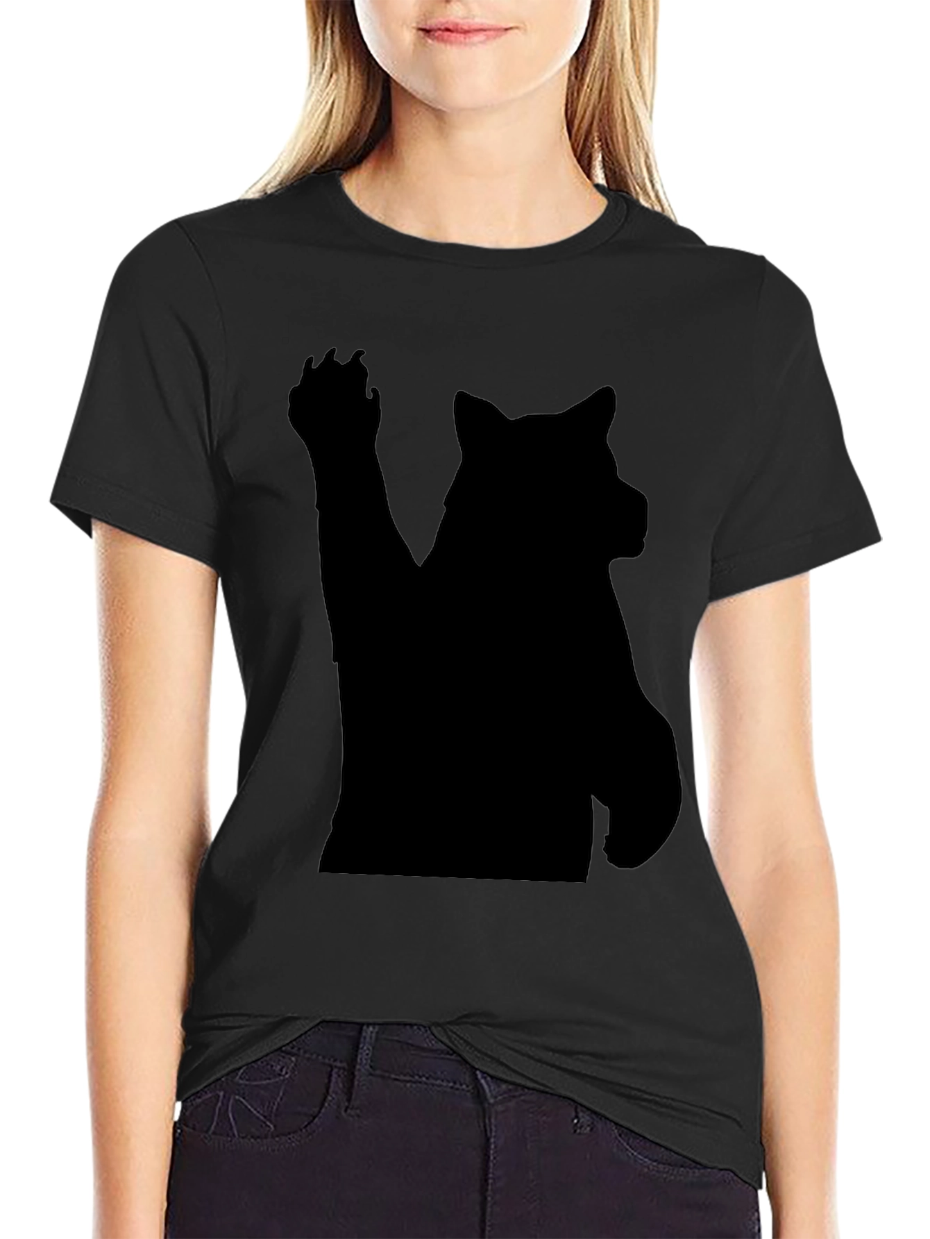 Bear Silhouette Claw T-Shirt