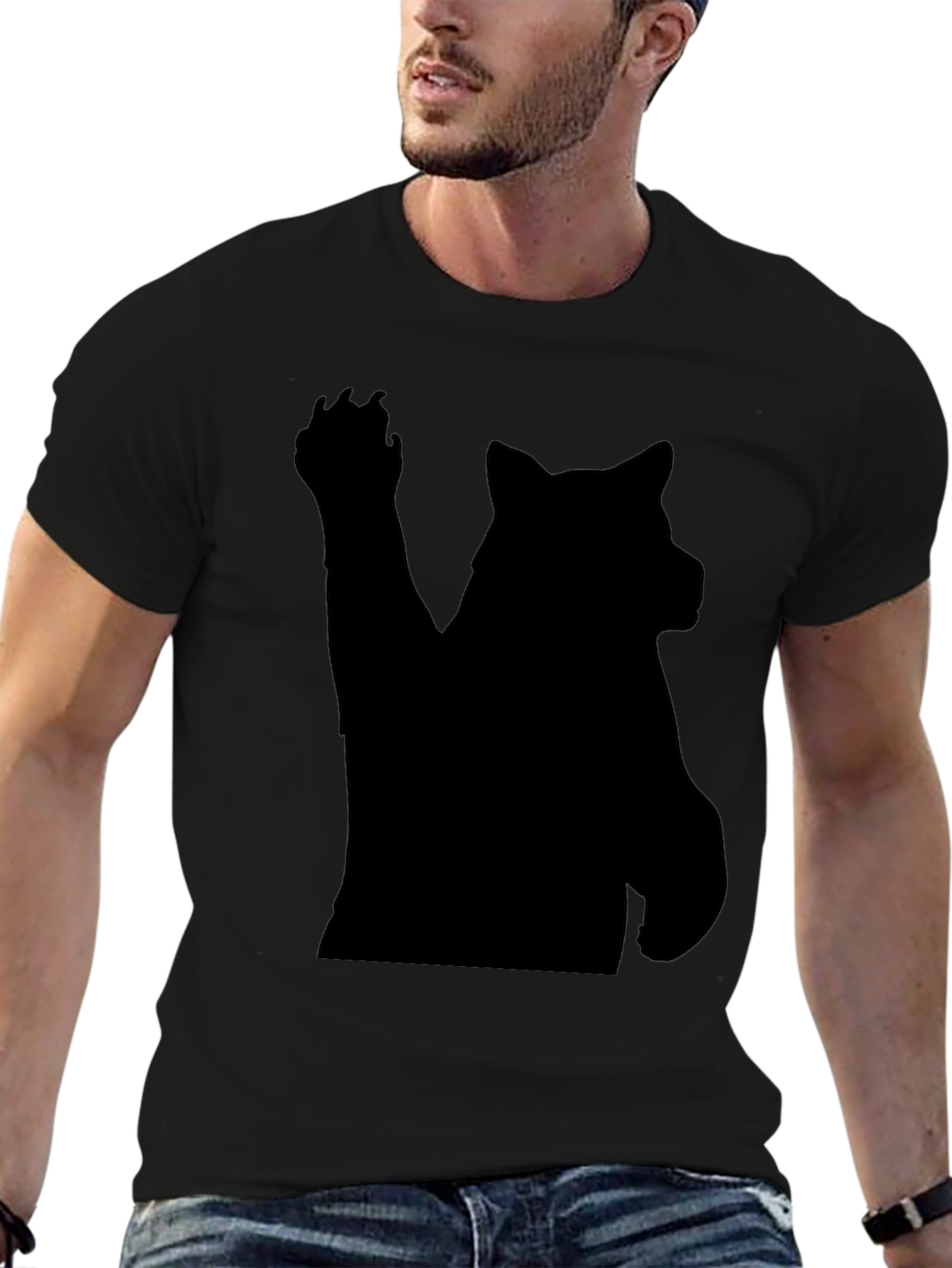 Bear Silhouette Claw T-Shirt