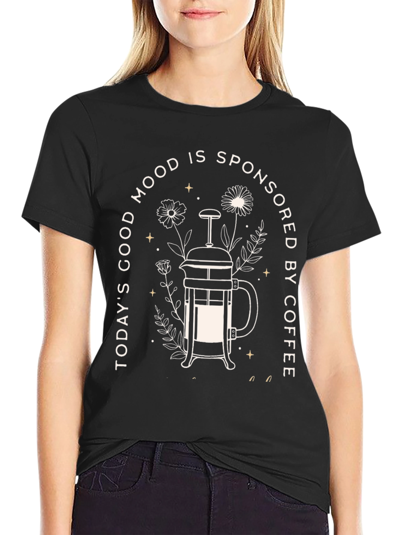 Coffee Lovers T-Shirt: Sponsored by Coffee!