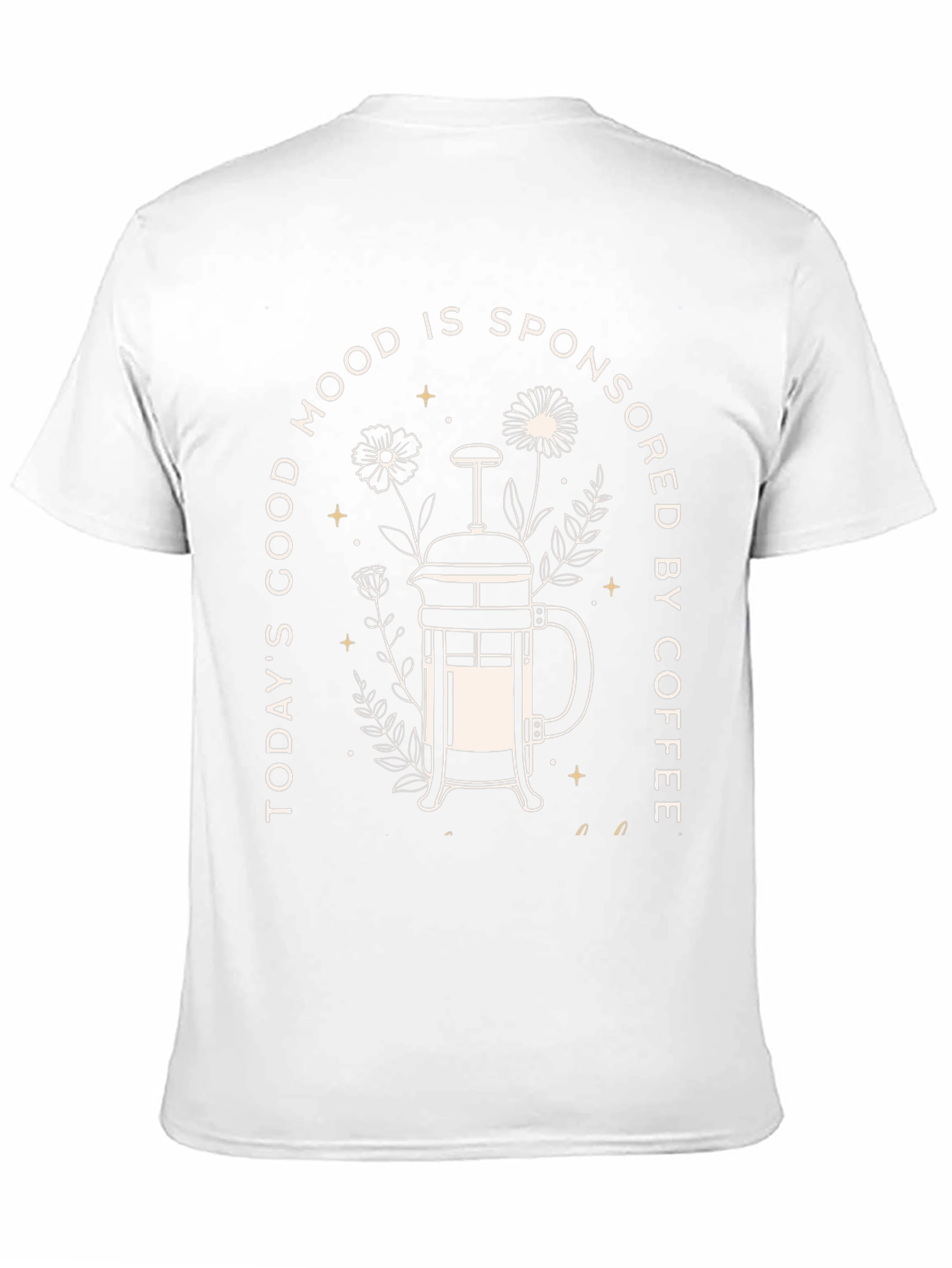 Coffee Lovers T-Shirt: Sponsored by Coffee!