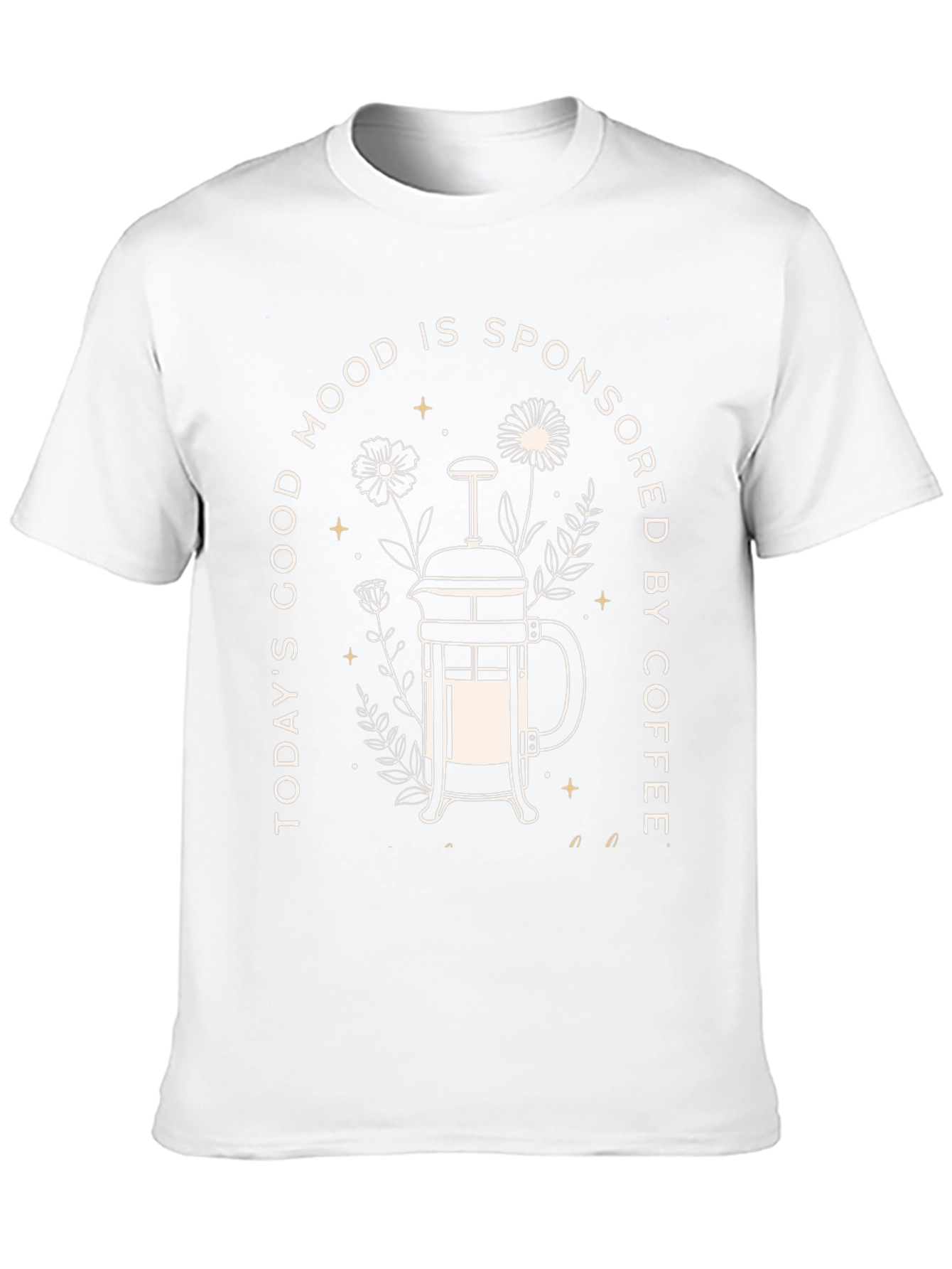 Coffee Lovers T-Shirt: Sponsored by Coffee!
