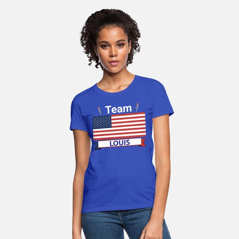 Team Louis USA American Flag Star Stripe