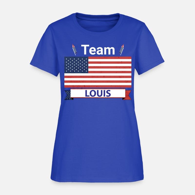 Team Louis USA American Flag Star Stripe
