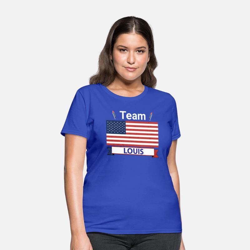Team Louis USA American Flag Star Stripe