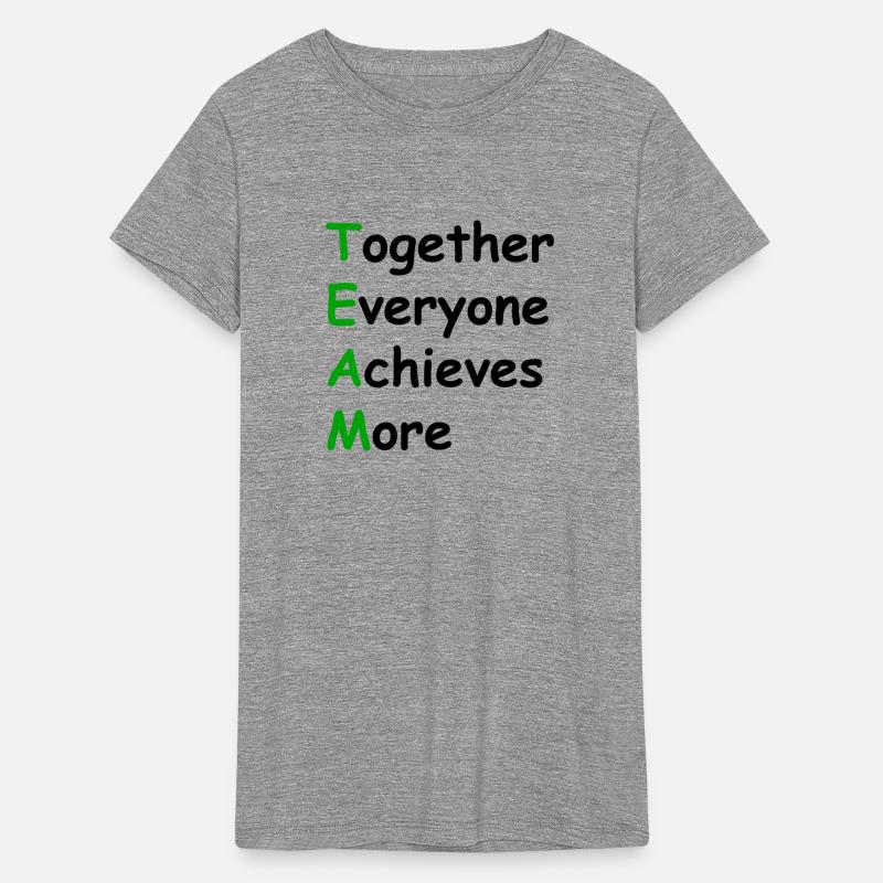 Team, Together everyone achieves more