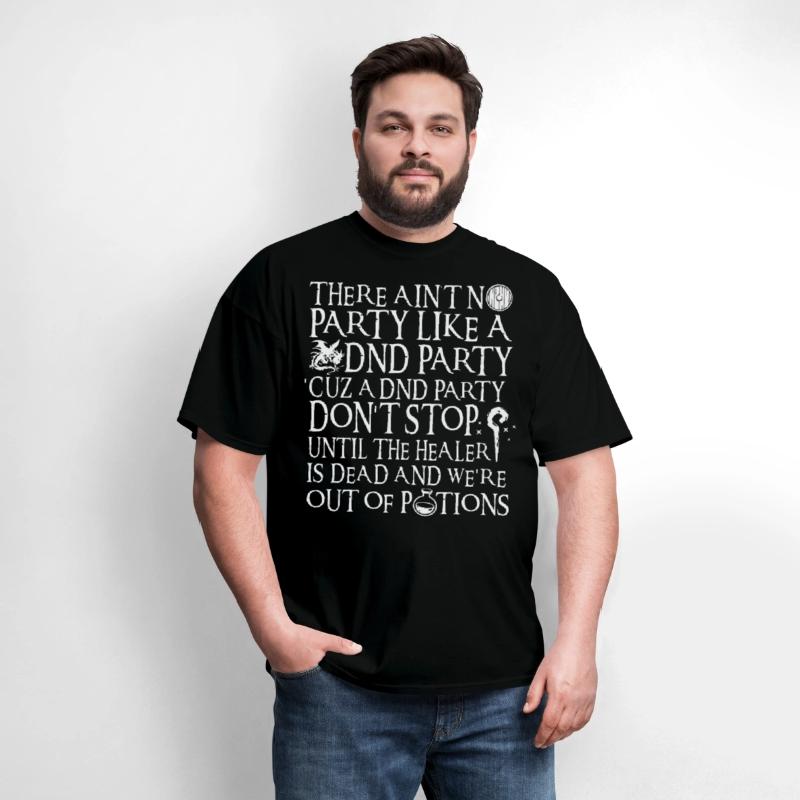 there aint party like a dnd party cuz a dnd party