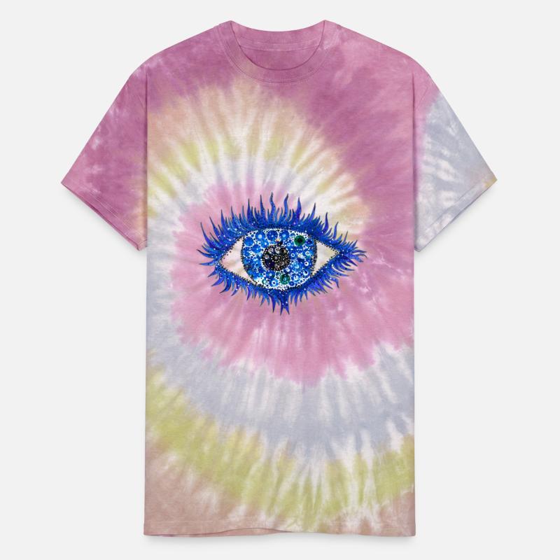 Third eye. Petrykivka art. Eye amulet. UA folklore