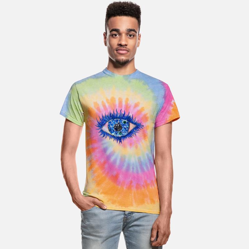 Third eye. Petrykivka art. Eye amulet. UA folklore