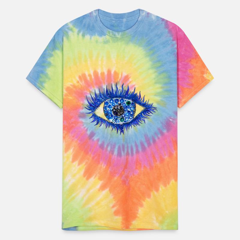 Third eye. Petrykivka art. Eye amulet. UA folklore