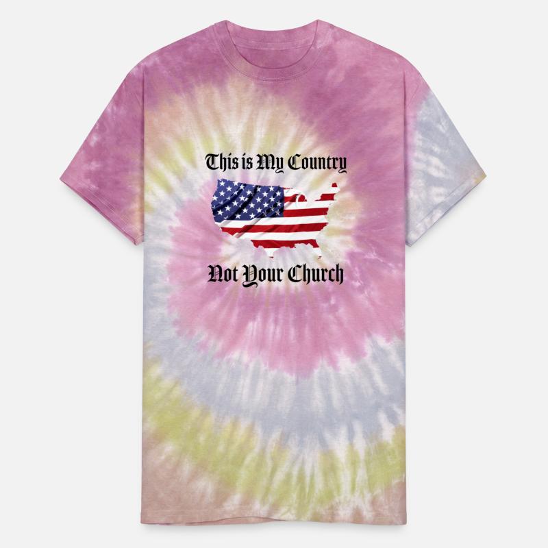 This is My Country Not Your Church in Black
