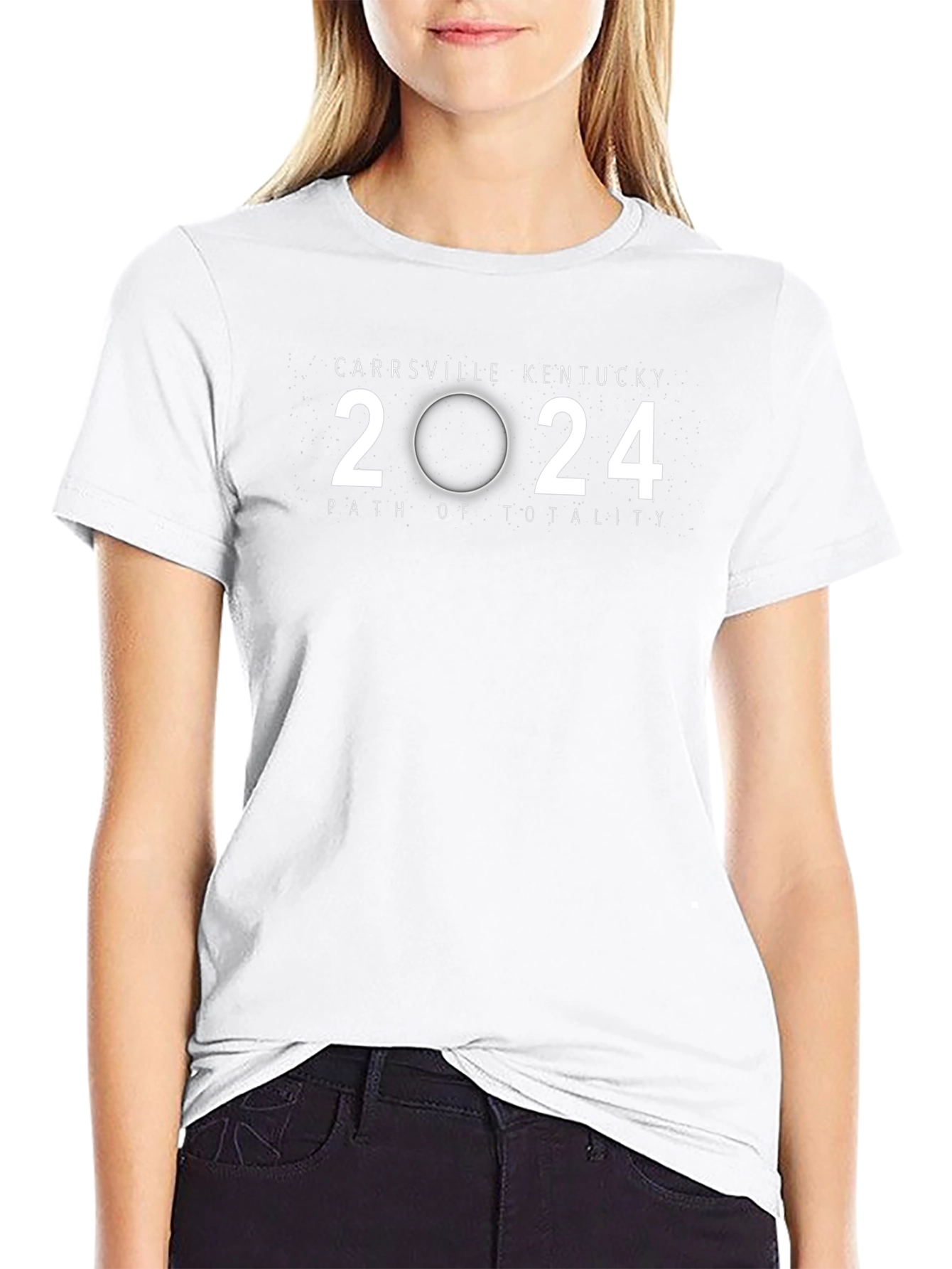 Carrsville Kentucky 2024 Path of Totality T-Shirt