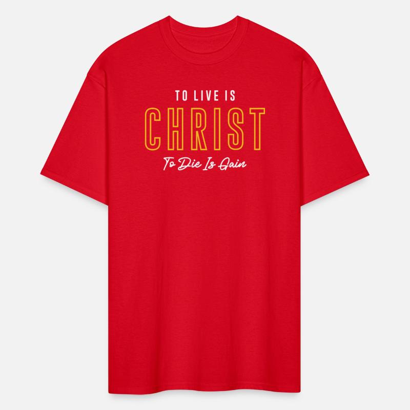 To Live Is Christ To Die Is Again - Christian