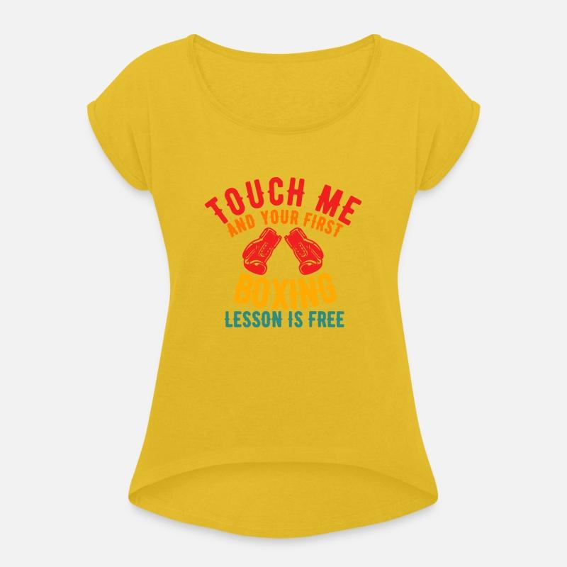 Touch Me And Your First Boxing Lesson Is Free