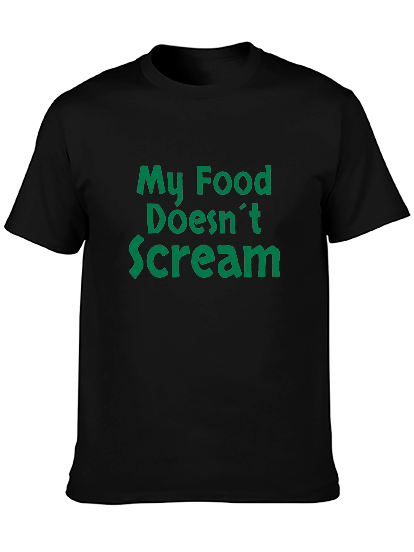 Vegan T-Shirt - My Food Doesnt Scream