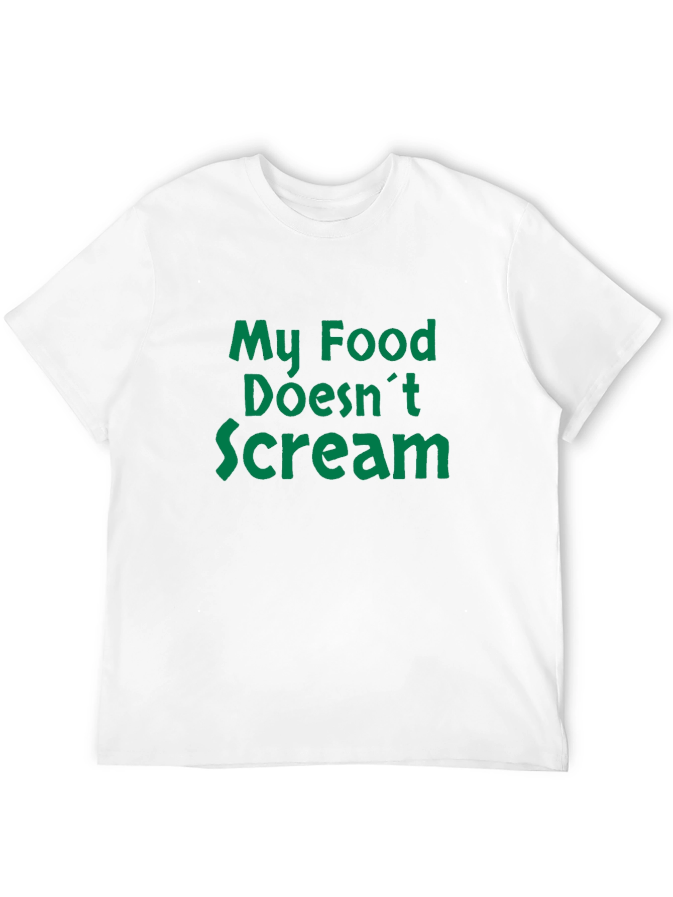 Vegan T-Shirt - My Food Doesnt Scream