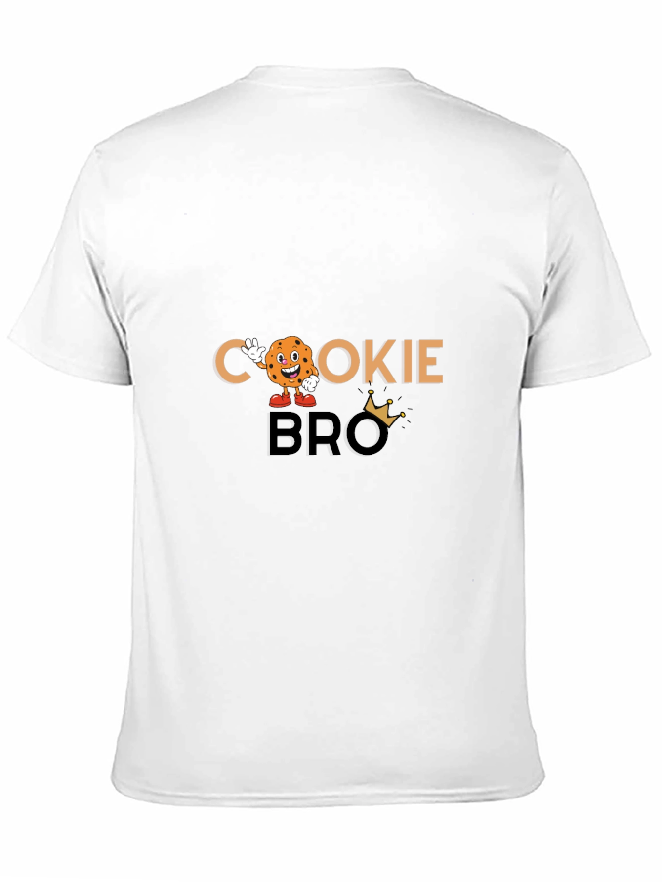 Cookie Bro Black Graphic T-Shirt