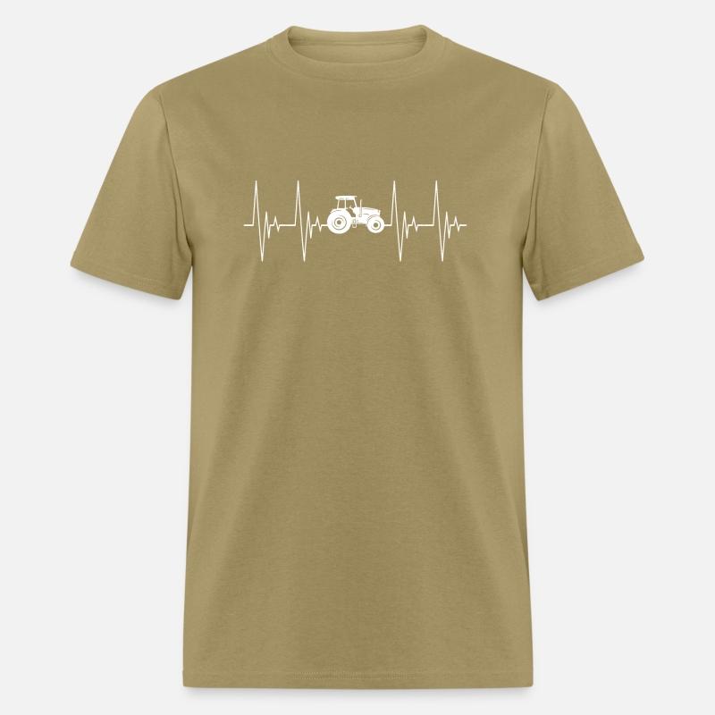 Tractor heartbeat EKG agricultural vehicle