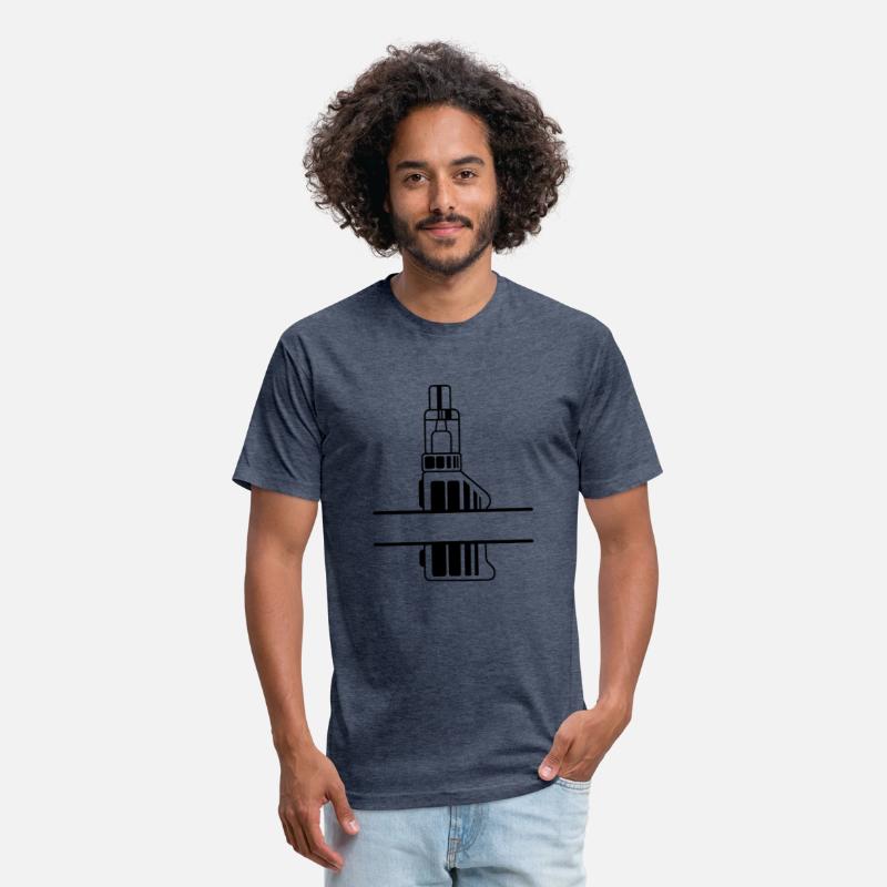 Transparent Vape Outline with Text Space